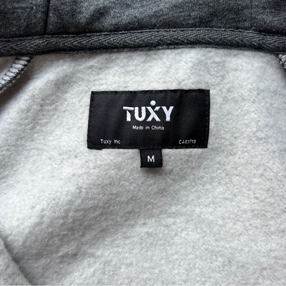 NWOT Tuxy Lounge Suit in Black and Grey, M - Picture 14 of 16